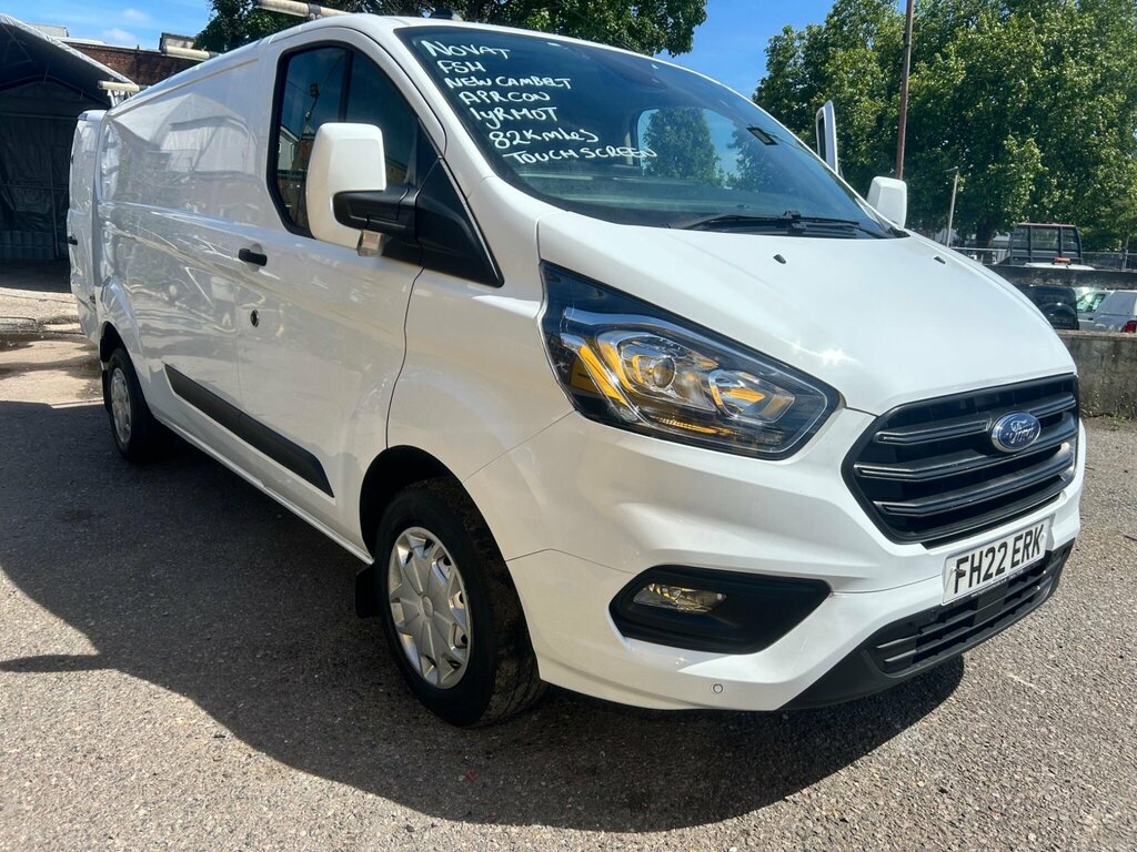 Ford Transit Custom 2.0 300 Ecoblue Trend L2 H1 Euro 6 FH22ERK White #5
