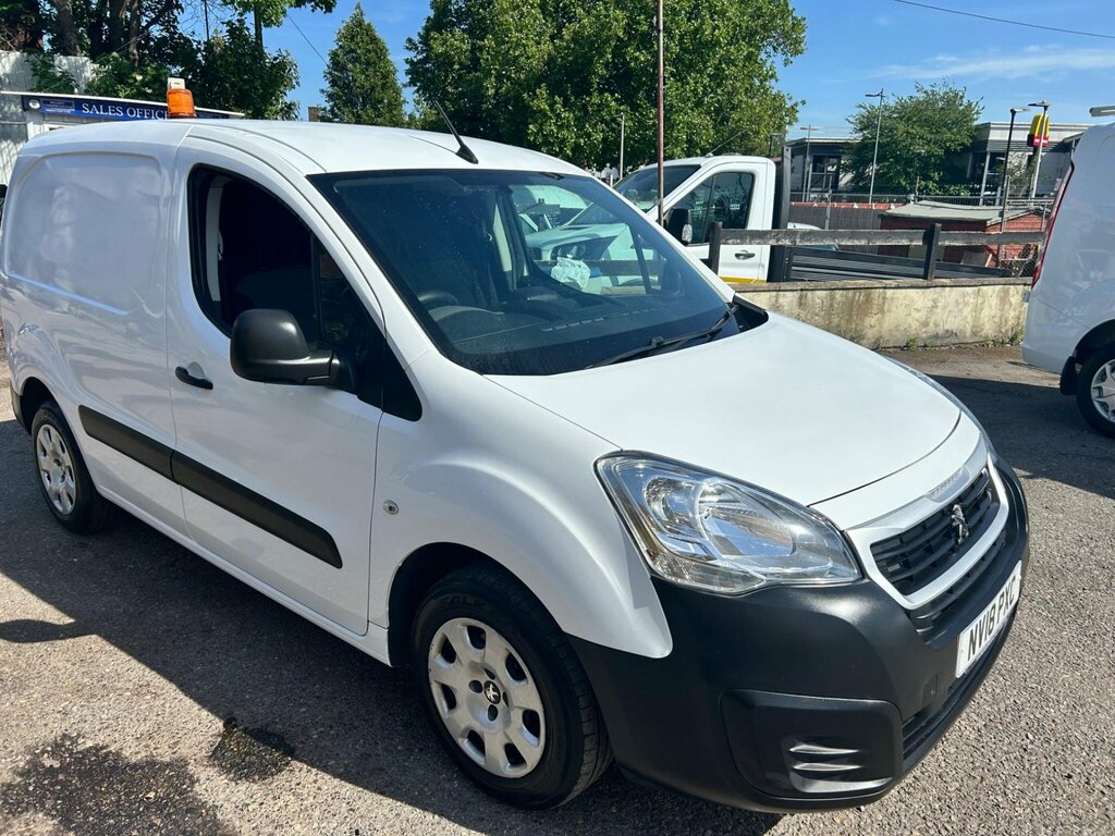 Peugeot Partner 1.6 Bluehdi 854 Professional L1 NV18PXC White #2