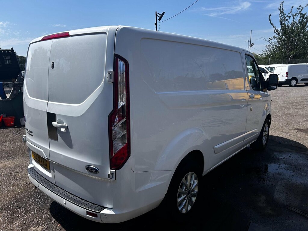 Ford Transit Custom 2.0 280 Ecoblue Limited L1 H1 Euro 6 Ss EJ21VZG White #5