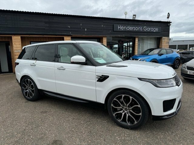 Land Rover Range Rover Sport Suv 3.0 D300 Mhev Hse Silver Lr Warranty 202271 White
