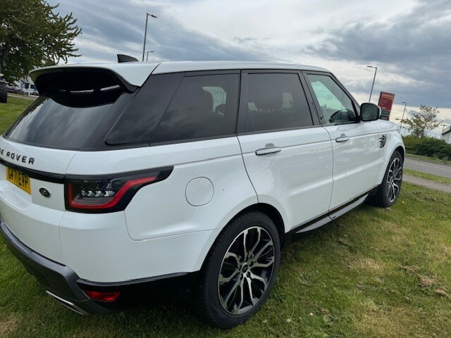 Land Rover Range Rover Sport Suv 3.0 D300 Mhev Hse Silver Lr Warranty 202271 'RR1' White #3
