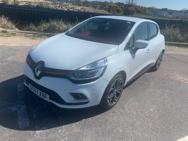 Renault Clio Hatchback 0.9 Dynamique S Nav Tce 90 2017 SC67XBF White #4