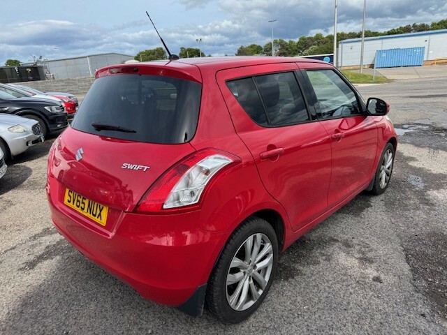 Suzuki Swift Hatchback 1.2 Sz4 2015 Red #5