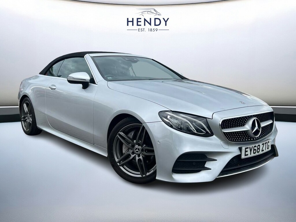 Mercedes-Benz E Class E220 D Amg Line Cab 2017 Silver