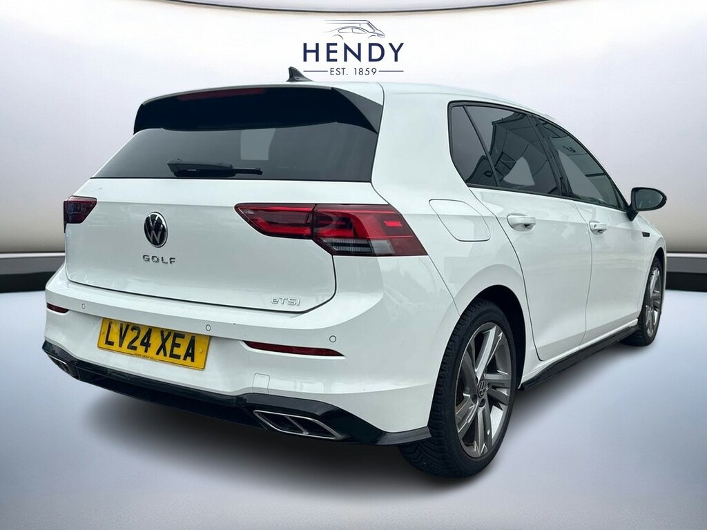 Volkswagen Golf 1.5 Etsi 150 R-line Dsg LV24XEA White #4