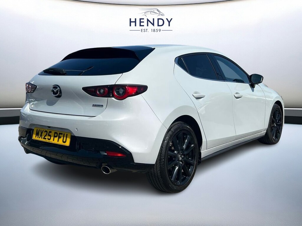 Mazda 3 2.5 E-skyactiv G Mhev 140 Homura MX25PFU White #4