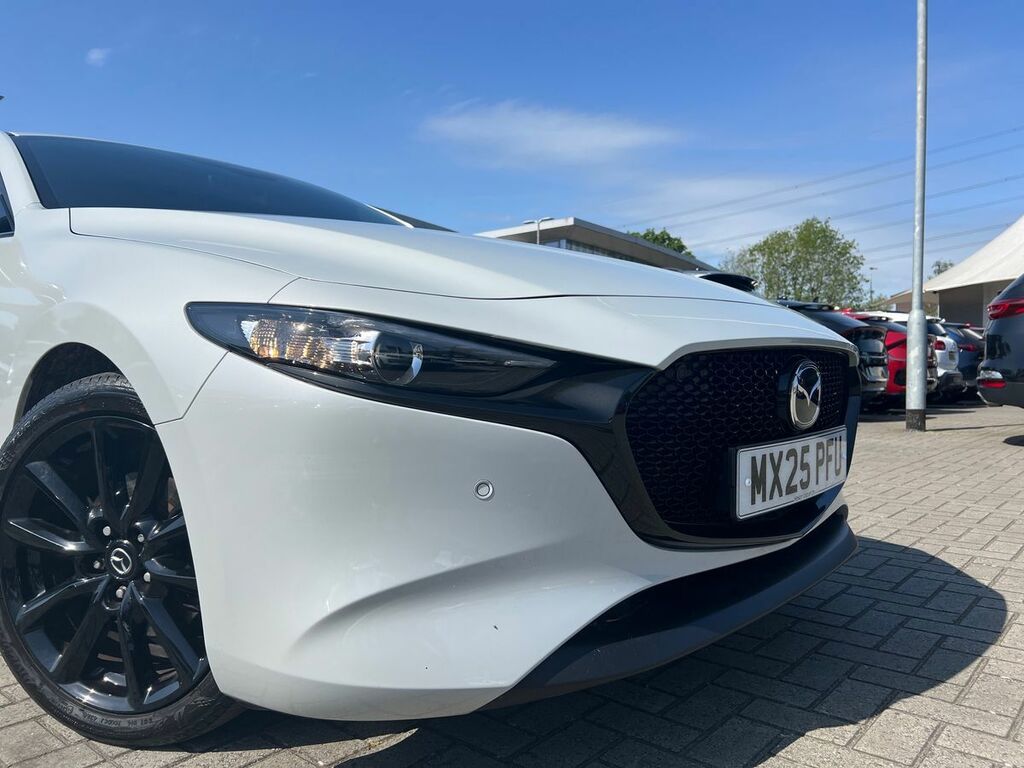 Mazda 3 2.5 E-skyactiv G Mhev 140 Homura MX25PFU White #3
