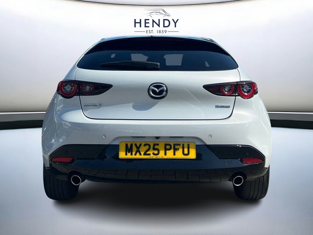 Mazda 3 2.5 E-skyactiv G Mhev 140 Homura MX25PFU White #5