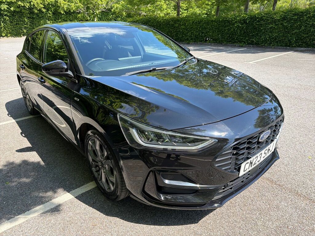 Ford Focus 1.0 Ecoboost St-line CN23SKJ Black #4
