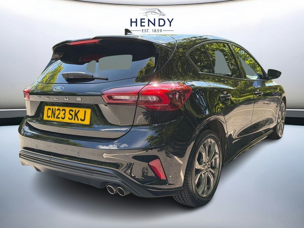 Ford Focus 1.0 Ecoboost St-line CN23SKJ Black #5
