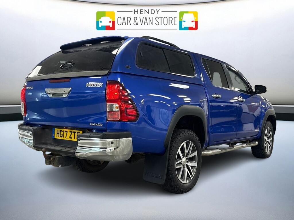 Toyota HILUX Invincible Dcab Pick Up 2.4 D-4d HG17ZTF Blue #3