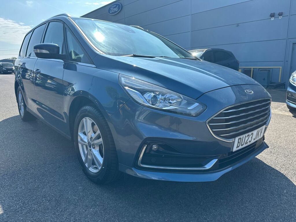 Ford Galaxy 2.5 Fhev 190 Titanium Cvt BU23JKV Blue #3