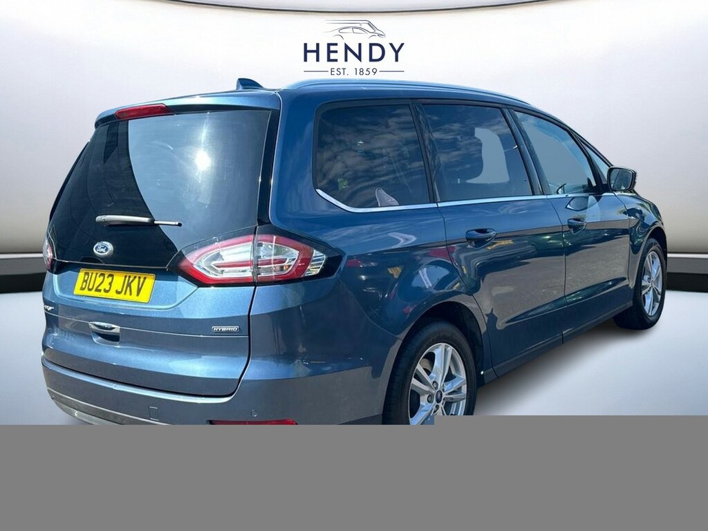Ford Galaxy 2.5 Fhev 190 Titanium Cvt BU23JKV Blue #4