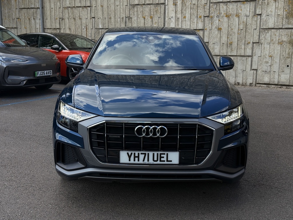 Audi Q8 50 Tdi Quattro S Line Tiptronic Leather YH71UEL Blue #2