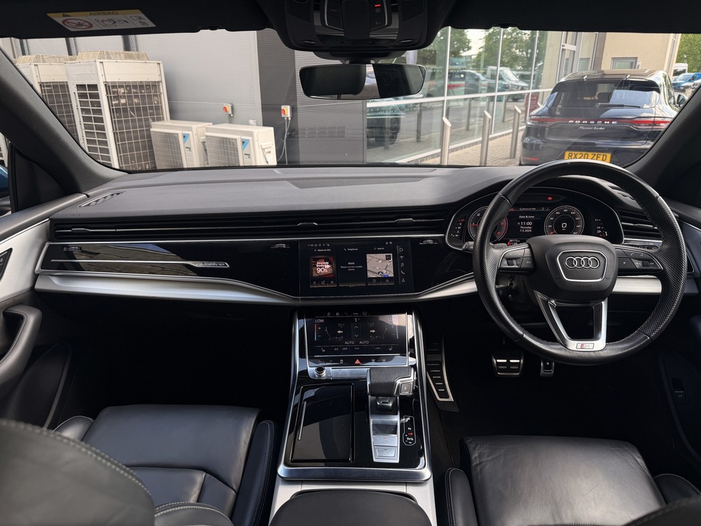 Audi Q8 50 Tdi Quattro S Line Tiptronic Leather YH71UEL Blue #5