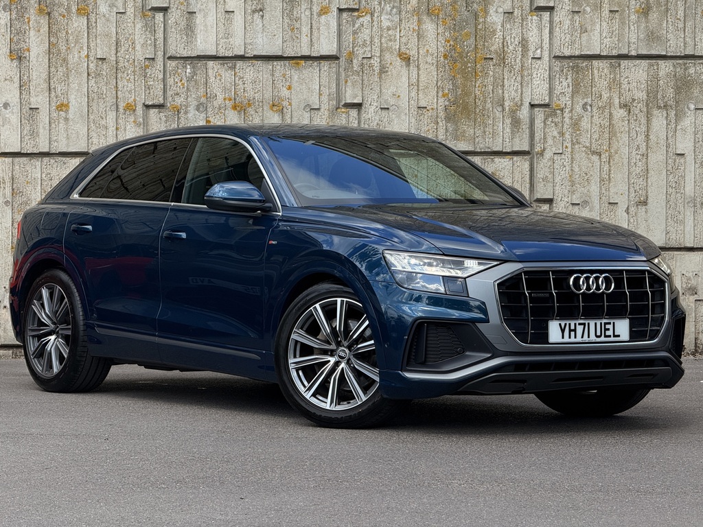 Audi Q8 50 Tdi Quattro S Line Tiptronic Leather Blue