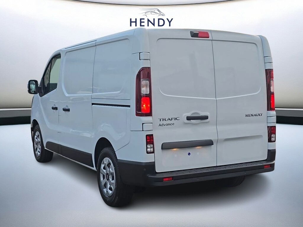 Renault Trafic Sl30 Blue Dci 130 Advance Safety Van HV26XHW White #6
