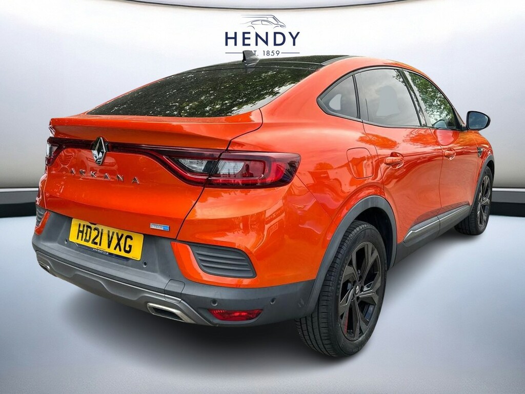 Renault Arkana 1.6 E-tech Hybrid 145 R.s. Line HD21VXG Orange #4