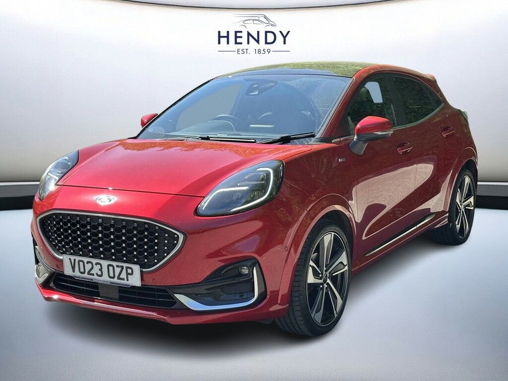 Ford Puma 1.0 Ecoboost Hybr Mhev 155 St-line Vignale Dct VO23OZP Red #6