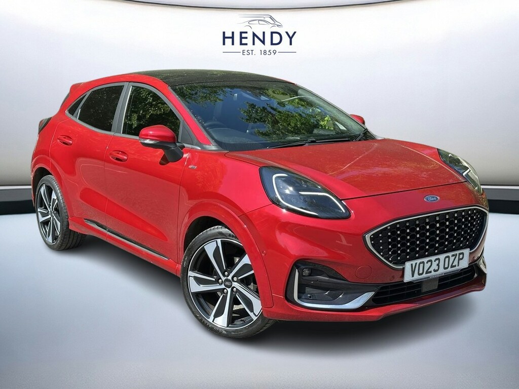 Ford Puma 1.0 Ecoboost Hybr Mhev 155 St-line Vignale Dct Red