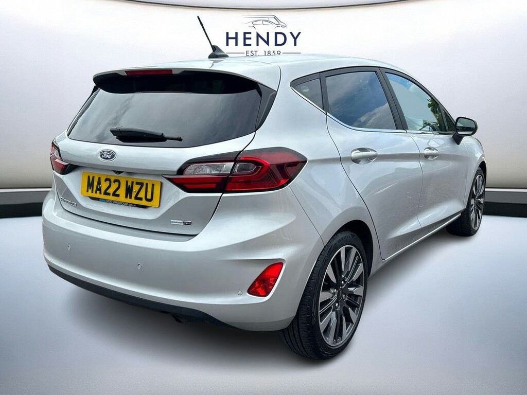 Ford Fiesta 1.0 Ecoboost Hbd Mhev 125 Titanium Vignale MA22WZU Silver #5