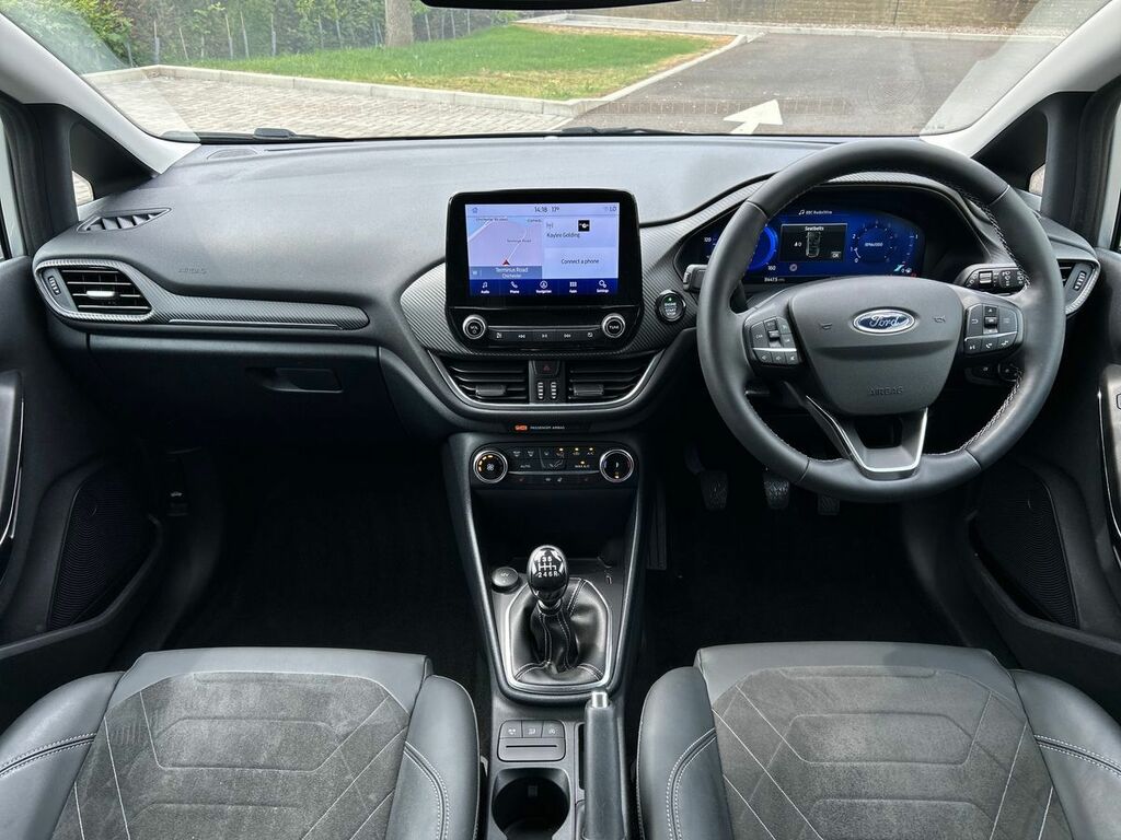 Ford Fiesta 1.0 Ecoboost Hbd Mhev 125 Titanium Vignale MA22WZU Silver #3
