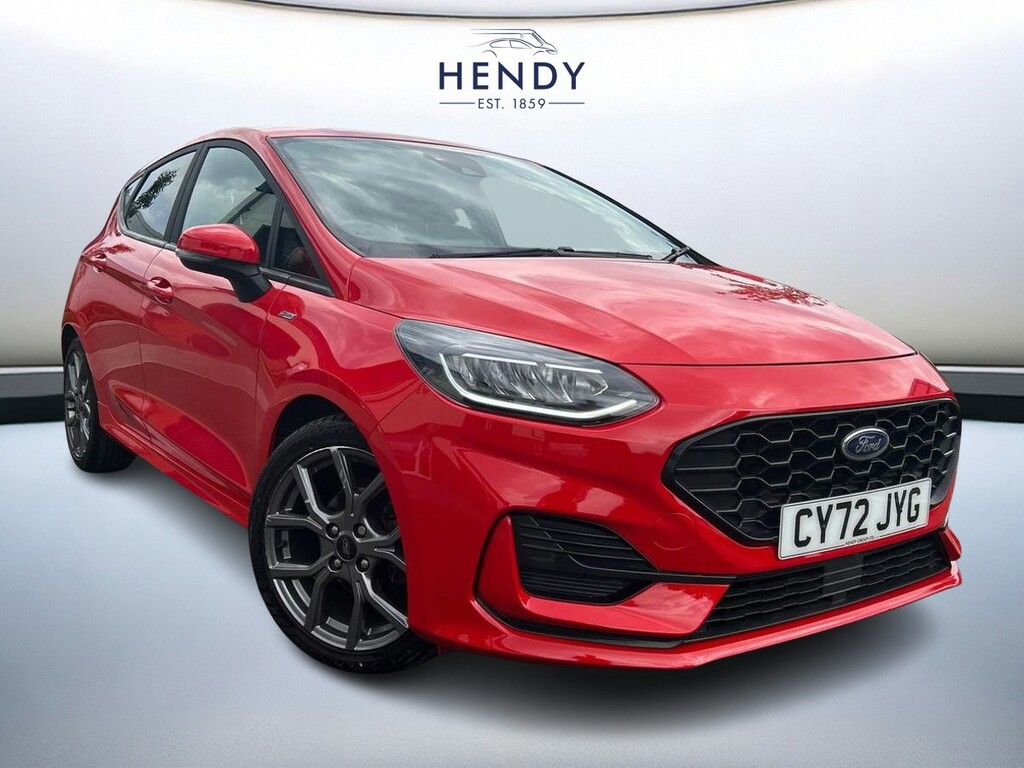 Ford Fiesta 1.0 Ecoboost Hybrid Mhev 125 St-line Red
