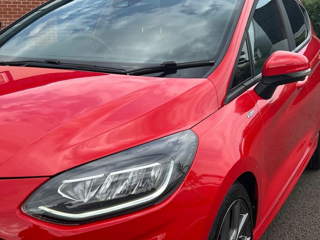 Ford Fiesta 1.0 Ecoboost Hybrid Mhev 125 St-line CY72JYG Red #3
