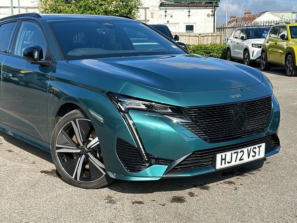 Peugeot 308 SW 1.6 Plug-in Hybrid Gt E-eat8 Blue #3