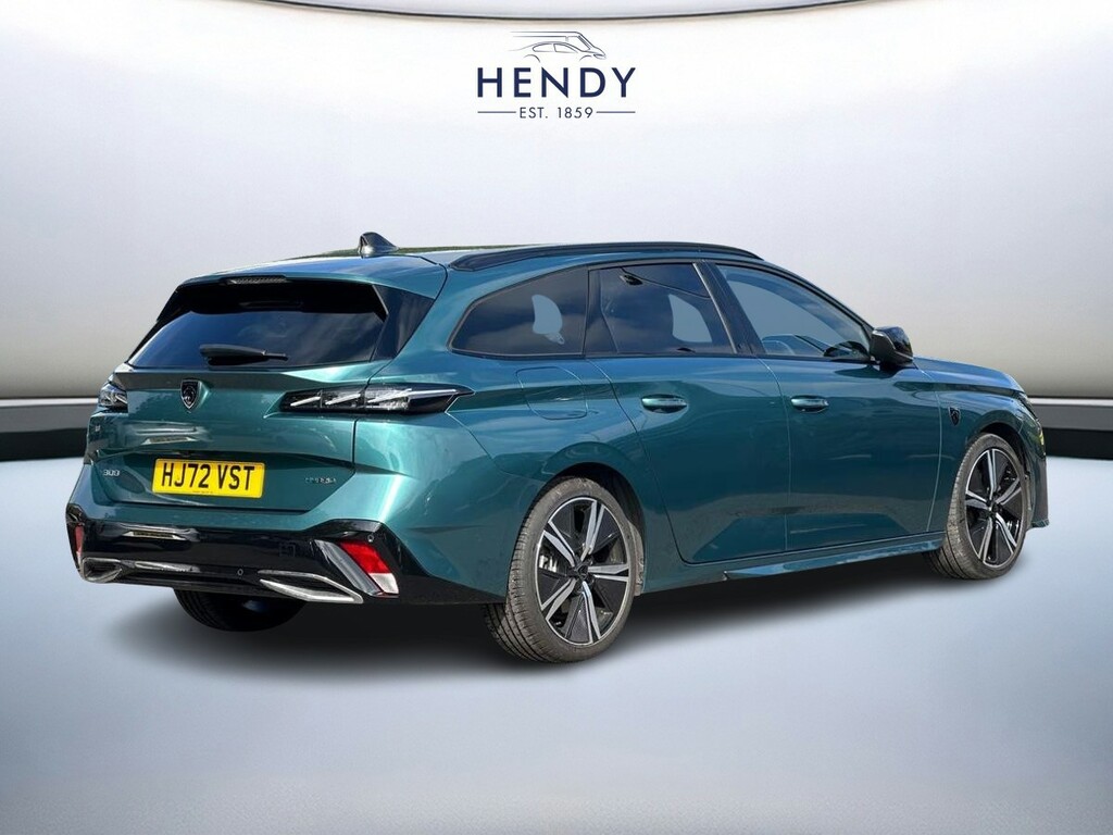 Peugeot 308 SW 1.6 Plug-in Hybrid Gt E-eat8 Blue #4