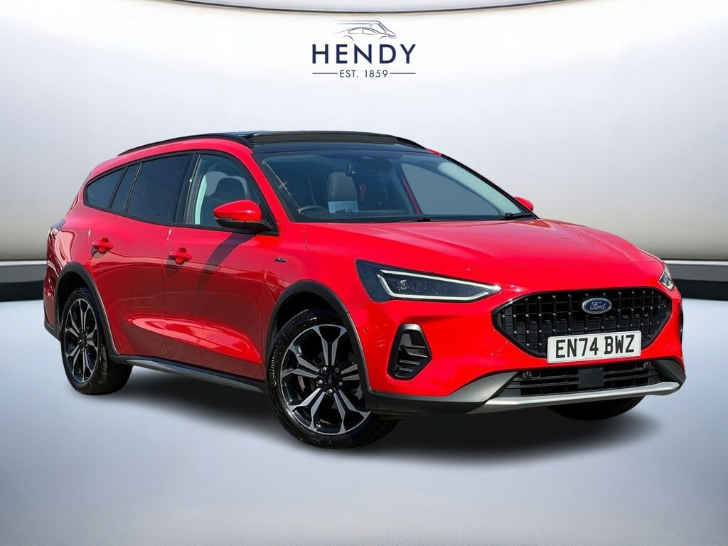 Ford Focus 1.0 Ecoboost Hybrid Mhev 155 Active X Red