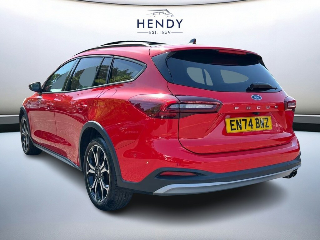 Ford Focus 1.0 Ecoboost Hybrid Mhev 155 Active X EN74BWZ Red #6