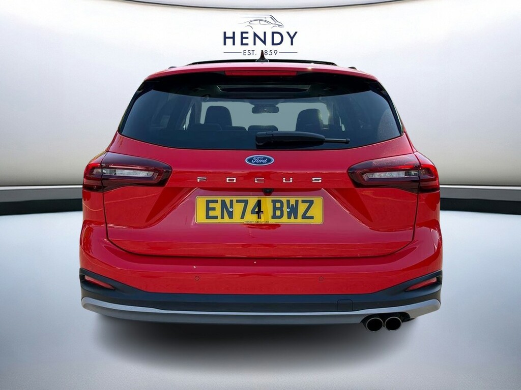 Ford Focus 1.0 Ecoboost Hybrid Mhev 155 Active X EN74BWZ Red #5
