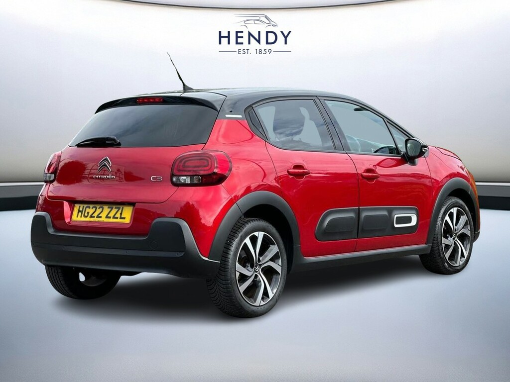 Citroen C3 1.2 Puretech 110 Shine Plus HG22ZZL Red #4