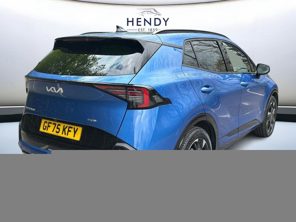 Kia Sportage 1.6T Gdi Hev Gt-line S GF75KFY Blue #6