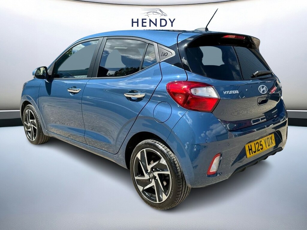 Hyundai I10 1.2 79 Premium Nav HJ25YDX Blue #6