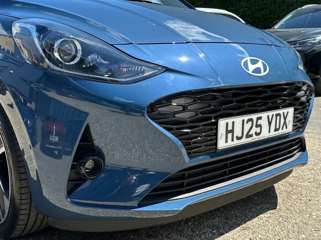 Hyundai I10 1.2 79 Premium Nav HJ25YDX Blue #3