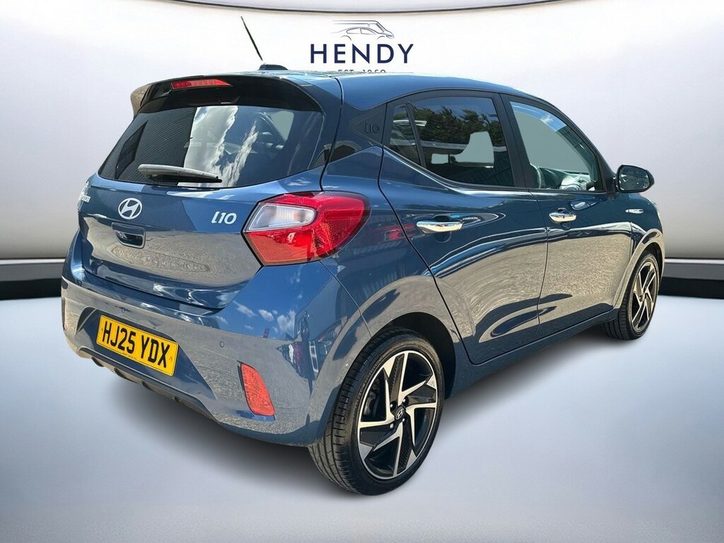 Hyundai I10 1.2 79 Premium Nav HJ25YDX Blue #4