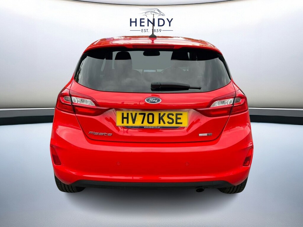 Ford Fiesta 1.0 Ecoboost Hybrid Mhev 125 Titanium HV70KSE Red #5