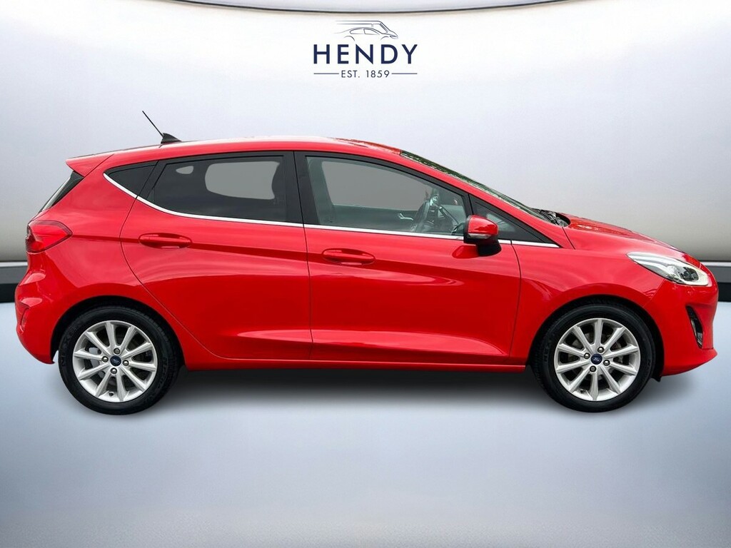 Ford Fiesta 1.0 Ecoboost Hybrid Mhev 125 Titanium HV70KSE Red #2