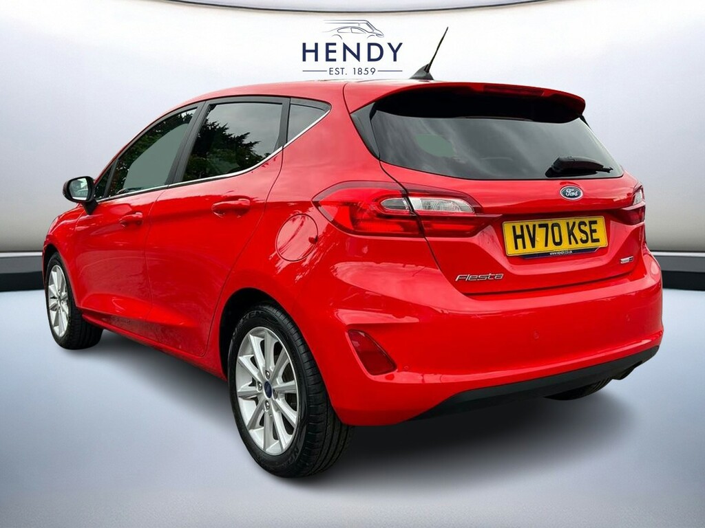Ford Fiesta 1.0 Ecoboost Hybrid Mhev 125 Titanium HV70KSE Red #6
