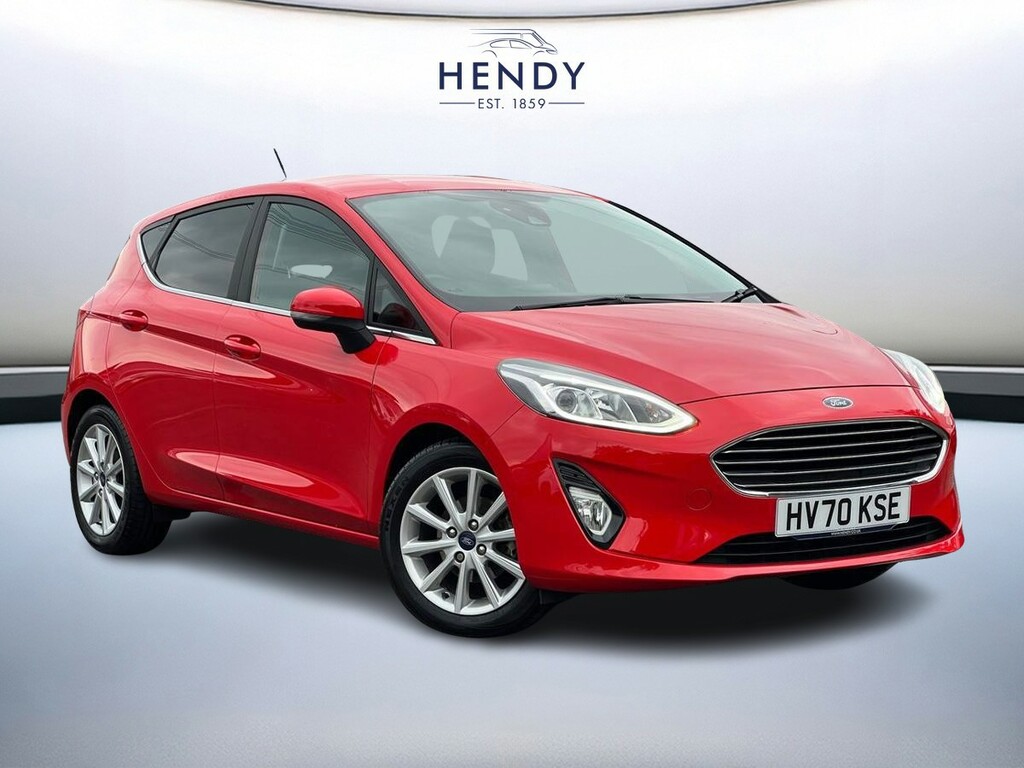 Ford Fiesta 1.0 Ecoboost Hybrid Mhev 125 Titanium Red