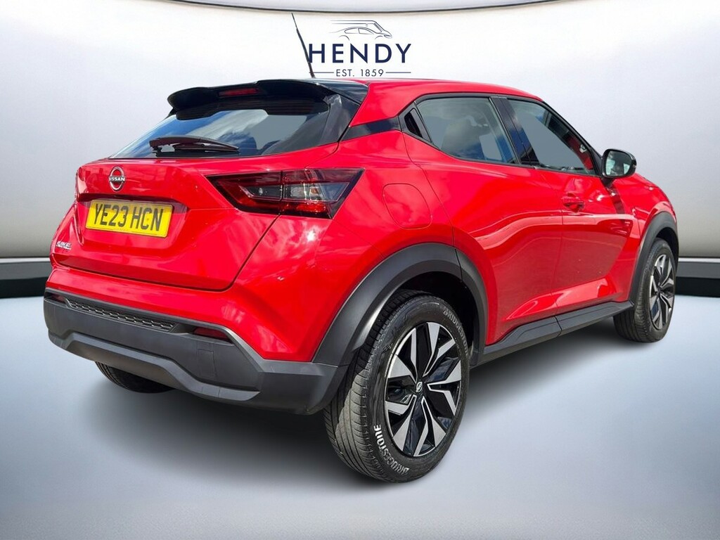 Nissan Juke 1.0 Dig-t 114 Acenta YE23HCN Red #4