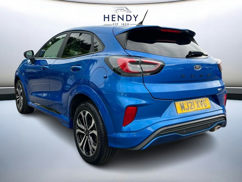Ford Puma 1.0 Ecoboost Hybrid Mhev St-line MJ21XVG Blue #6