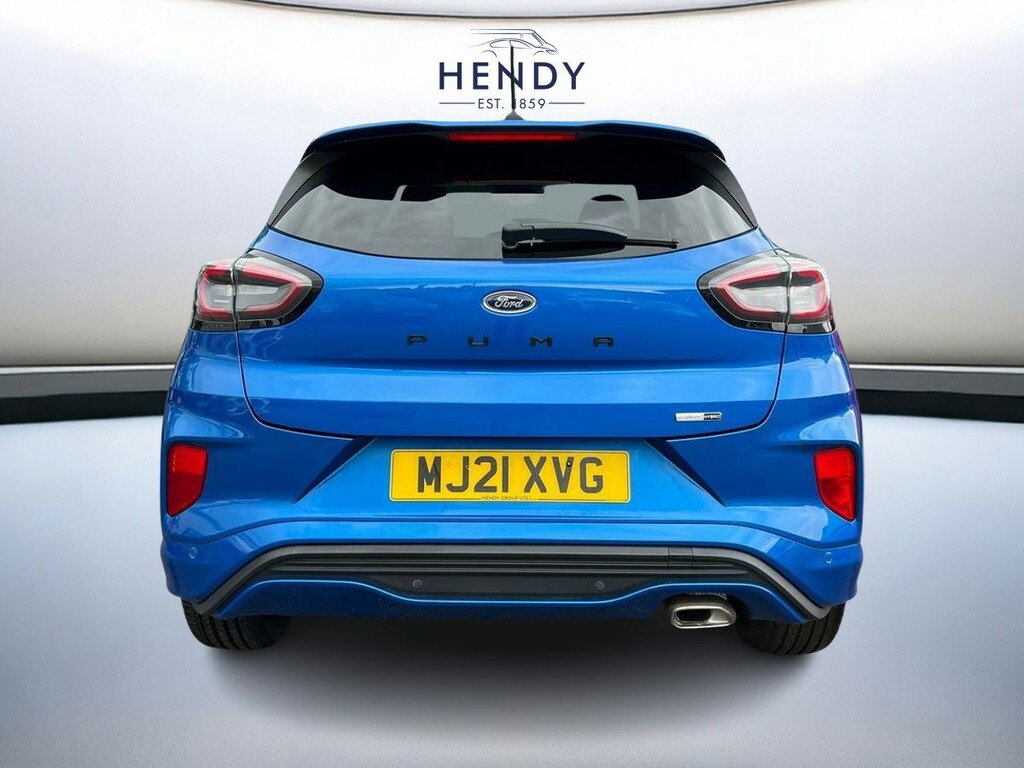 Ford Puma 1.0 Ecoboost Hybrid Mhev St-line MJ21XVG Blue #5