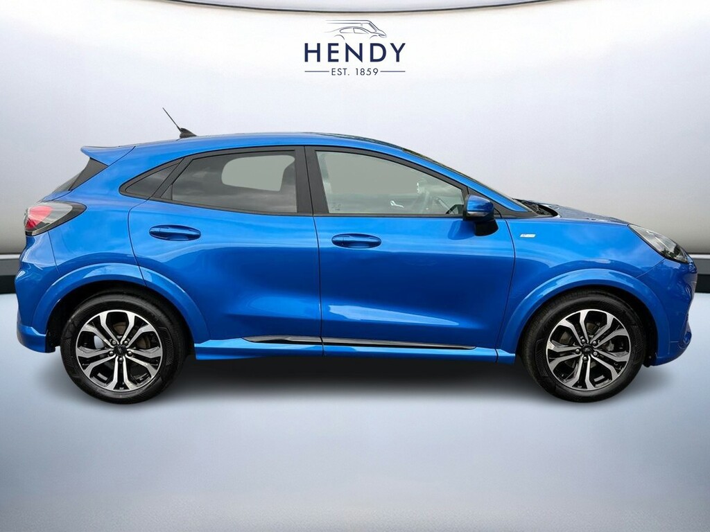 Ford Puma 1.0 Ecoboost Hybrid Mhev St-line MJ21XVG Blue #2