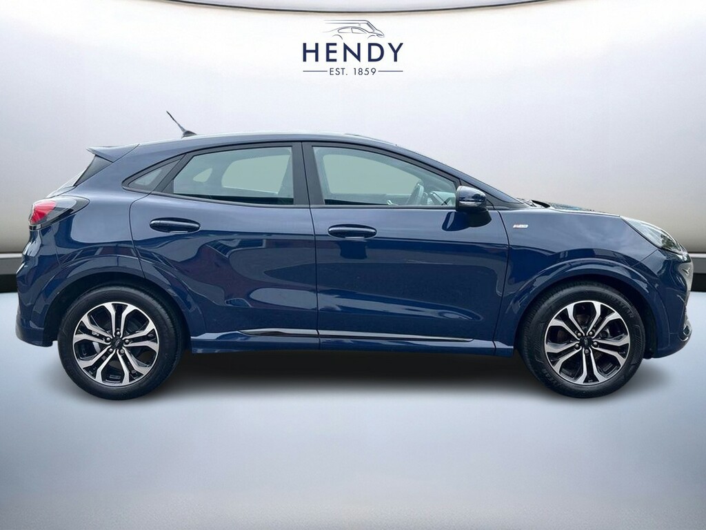 Ford Puma 1.0 Ecoboost Hybrid Mhev St-line HY24AAE Blue #2