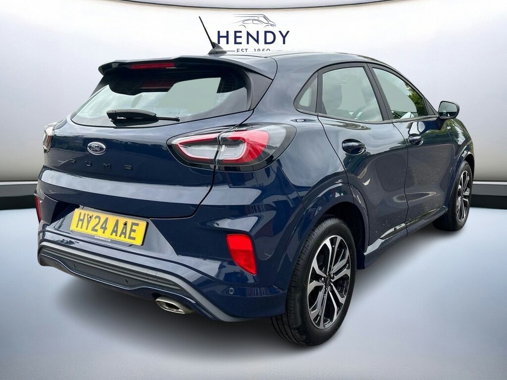 Ford Puma 1.0 Ecoboost Hybrid Mhev St-line HY24AAE Blue #5