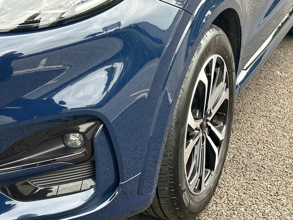 Ford Puma 1.0 Ecoboost Hybrid Mhev St-line HY24AAE Blue #4