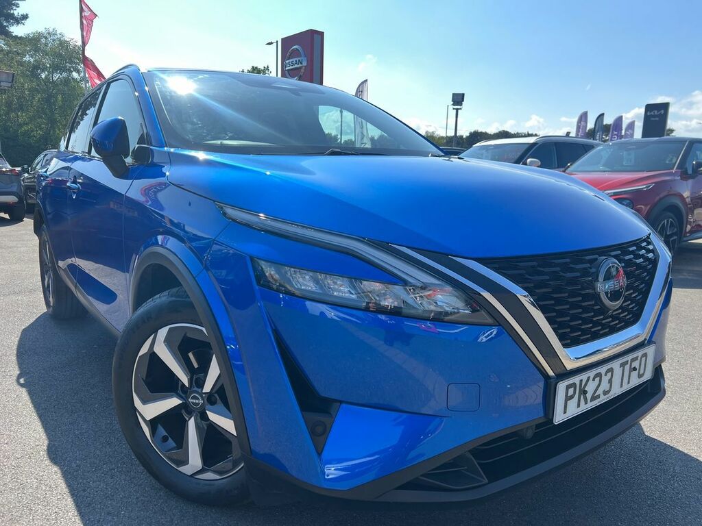 Nissan Qashqai 1.3 Dig-t Mh 158 N-connecta Xtronic Blue #3